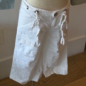 Ralph Lauren Kids White Cargo Jeans